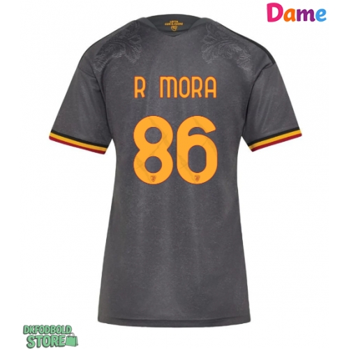 AS Roma Rodrigo Mora #86 Replika Tredjetrøje Dame 2026-27 Kortærmet